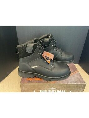 New! HOSS Boot Company Carson 6 Inch Comp Toe Work Boots. Size 10.5-6E Wide.